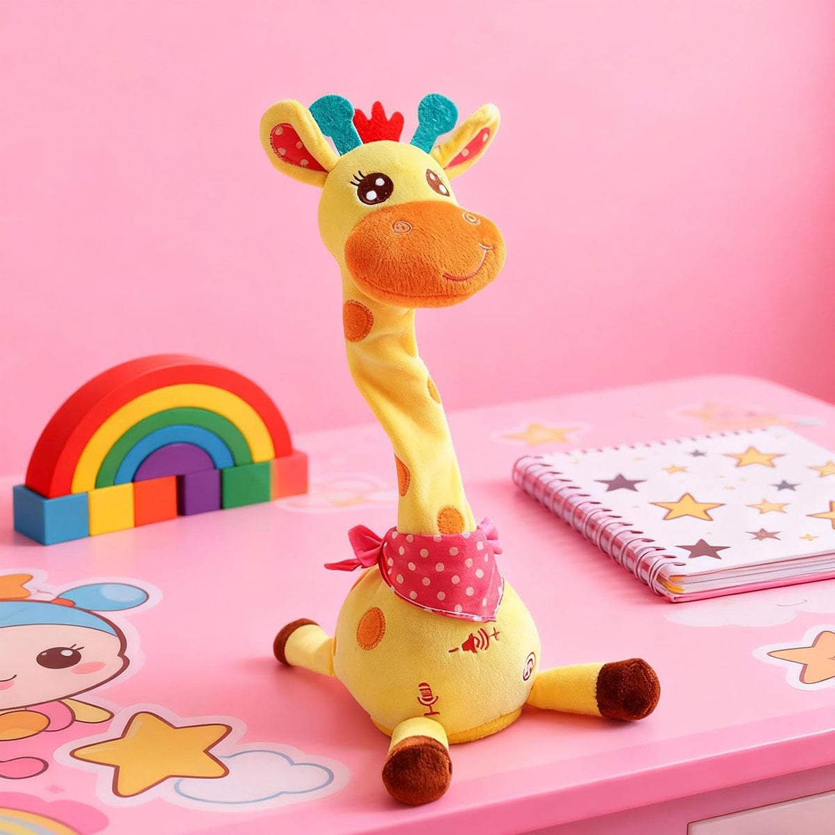 Dancing Giraffe with Volume Control